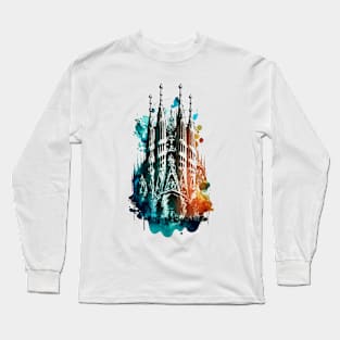 sagrada familia Long Sleeve T-Shirt